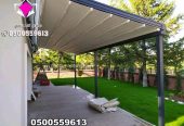 بيع مظلات سيارات كهربائية متحركة بالرياض 0548682241