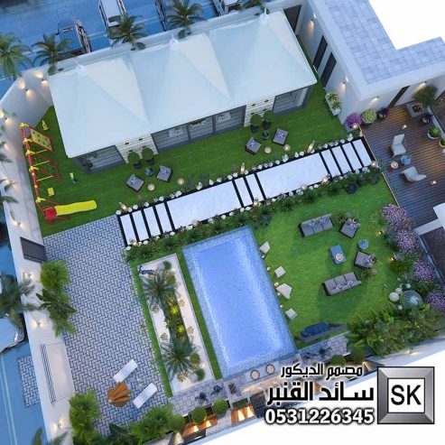 مصمم إستراحات محترف في الرياض