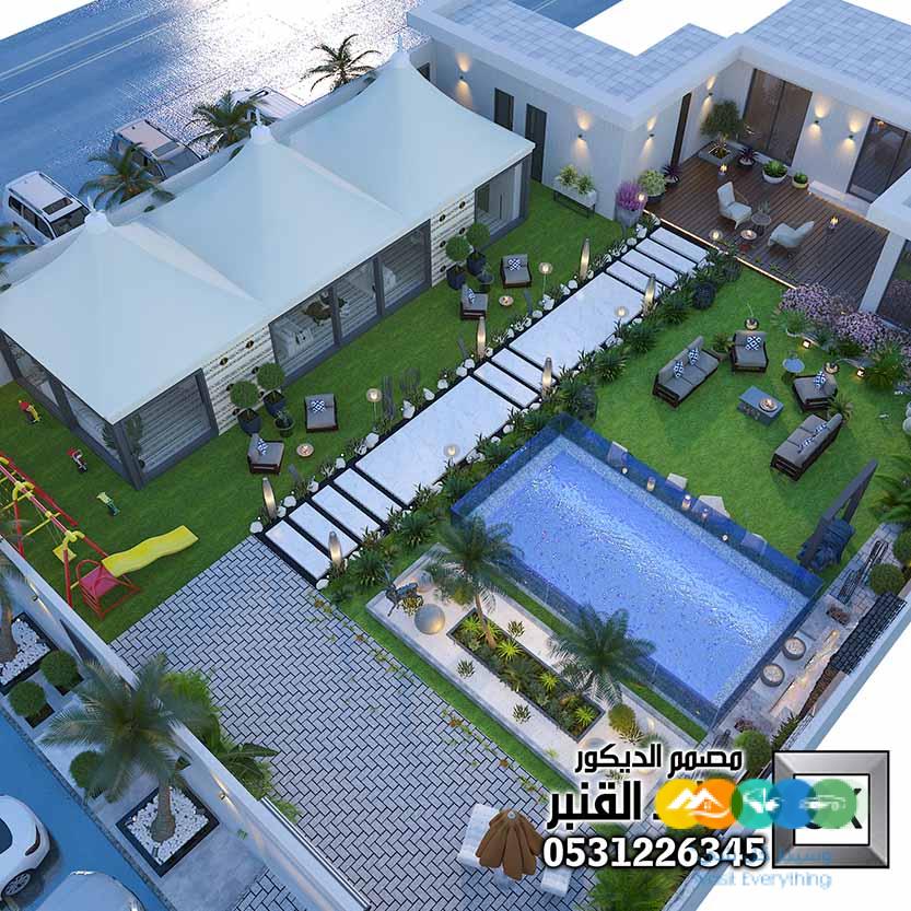 تصميم و تشطيب شاليهات و إستراحات فخمة في الرياض