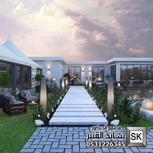 مصمم إستراحات محترف في الرياض