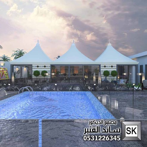 مصمم إستراحات محترف في الرياض