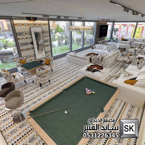 مصمم إستراحات محترف في الرياض