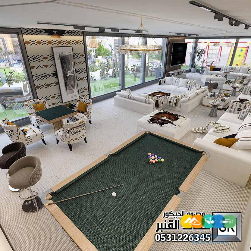 تصميم و تشطيب شاليهات و إستراحات فخمة في الرياض