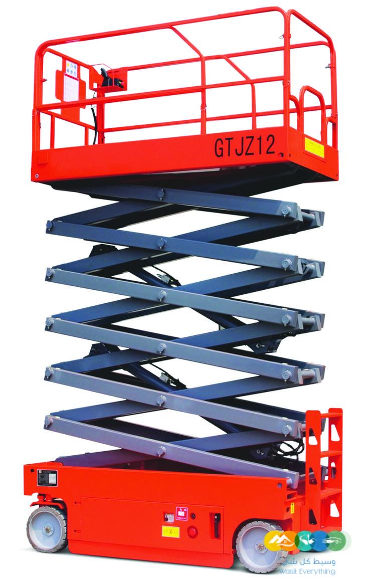 سيزرلفت للايجار مانلفت للايجار رافعة عمال للايجار رافعة