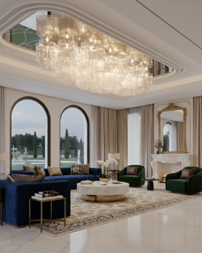 تصميم داخلي فاخر في دبي