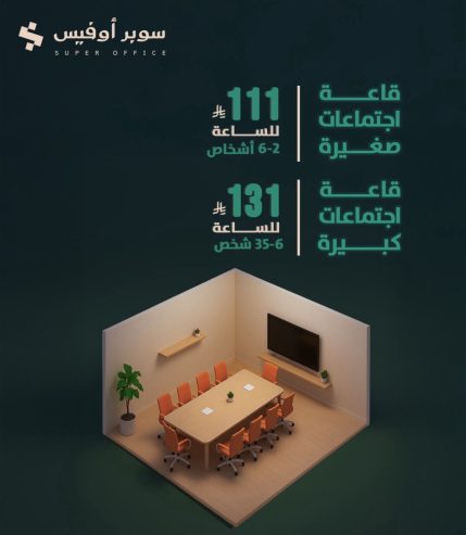 مكاتب مؤثثة للإيجار