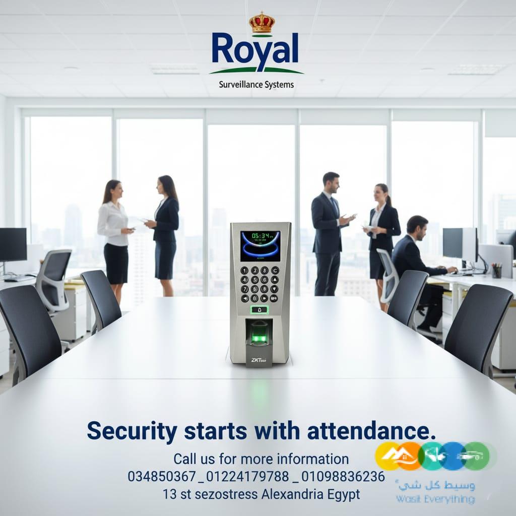 جهاز حضور و انصراف واي فاي في اسكندرية
