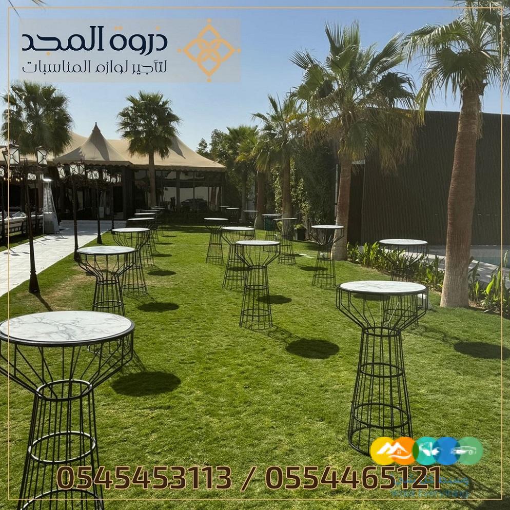 تأجير طاولات وكراسي,ركنيات تراثية, تأجير كنب صوفا, تأجي