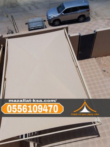 مظلات مواقف سيارات في الطائف والباحة – تركيب احترافي