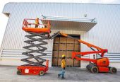 سيزر لفت scissor lifts للايجار 2025
