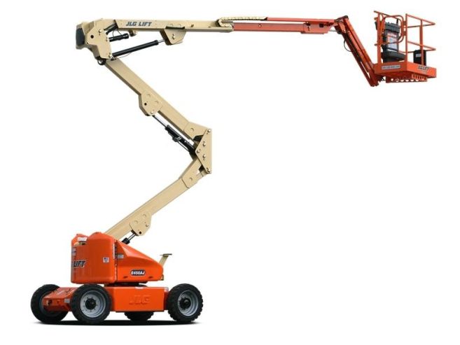 مان لفت man lift جميع الاحجام موديل السنه للايجار