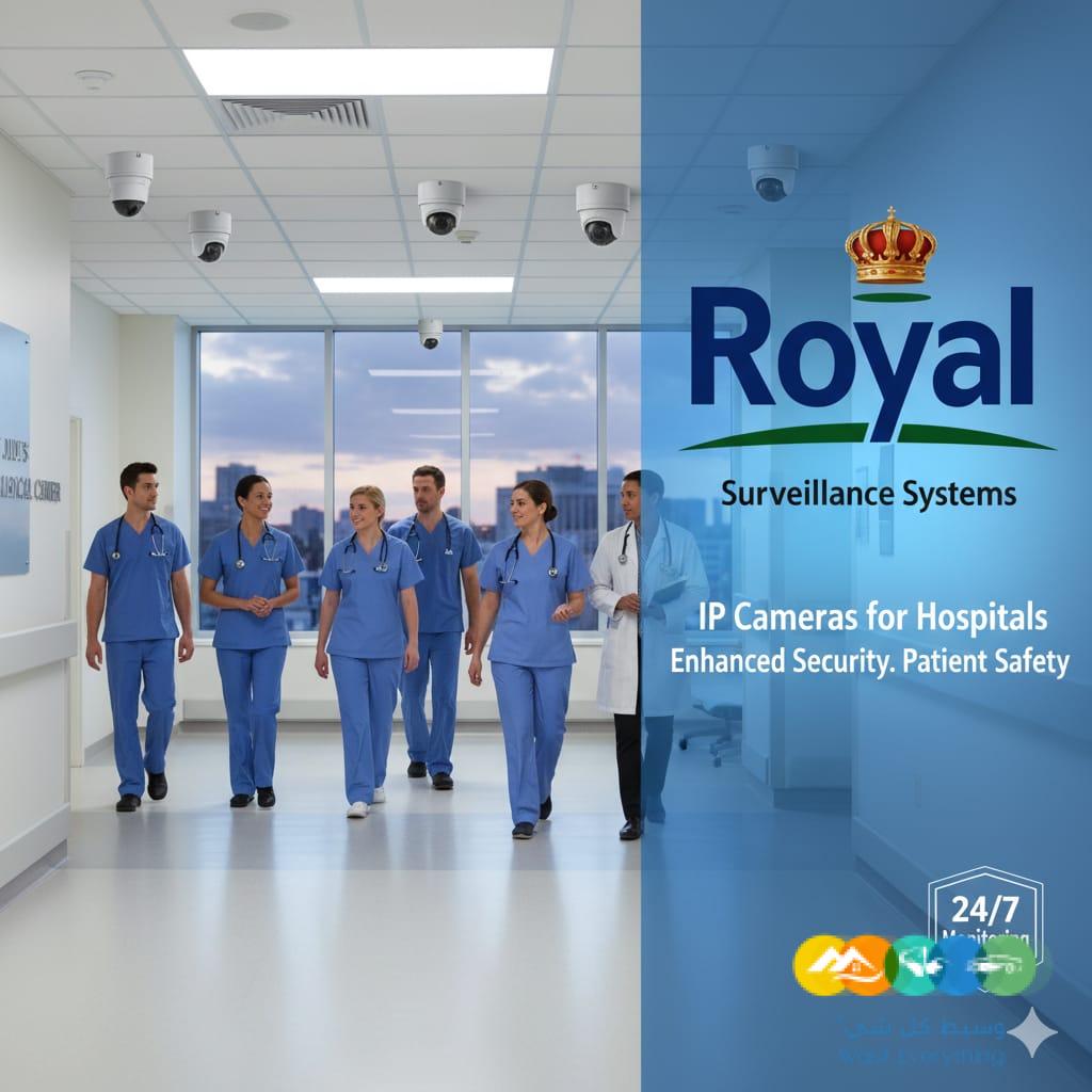 تركيب كاميرات مراقبة للمستشفيات