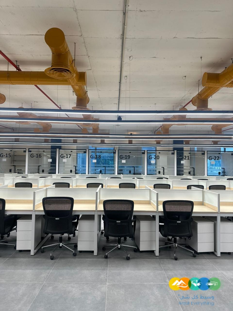 مكاتب مؤثثة للإيجار