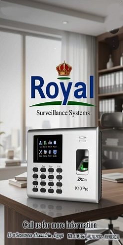 نظّم حضور موظفيك بذكاء مع جهاز البصمة ZK-K40 PRO