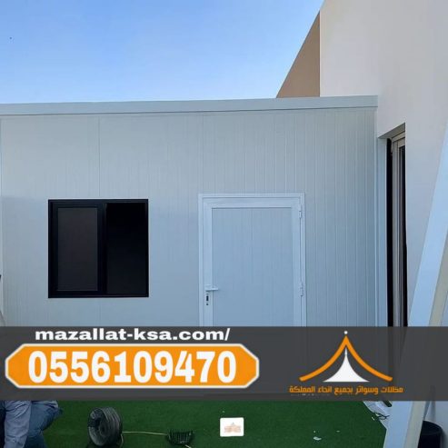 تركيب غرف ساندوتش بانل في الباحة والطائف | تصميم وتنفيذ