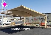 شركة توريد وتركيب مشاريع مظلات مواقف سيارات 0548682241