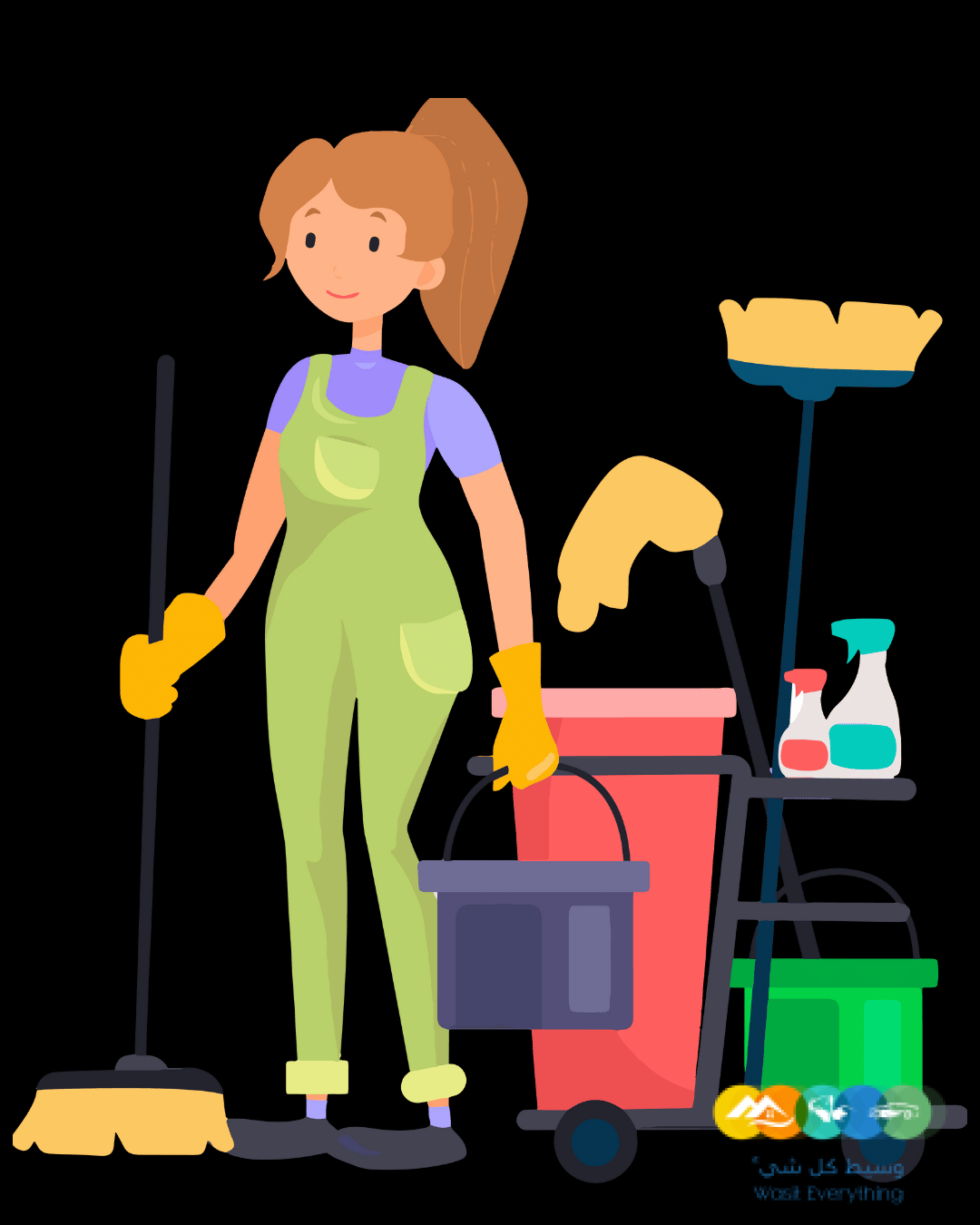 شركة تنظيف بالساعة في عجمان