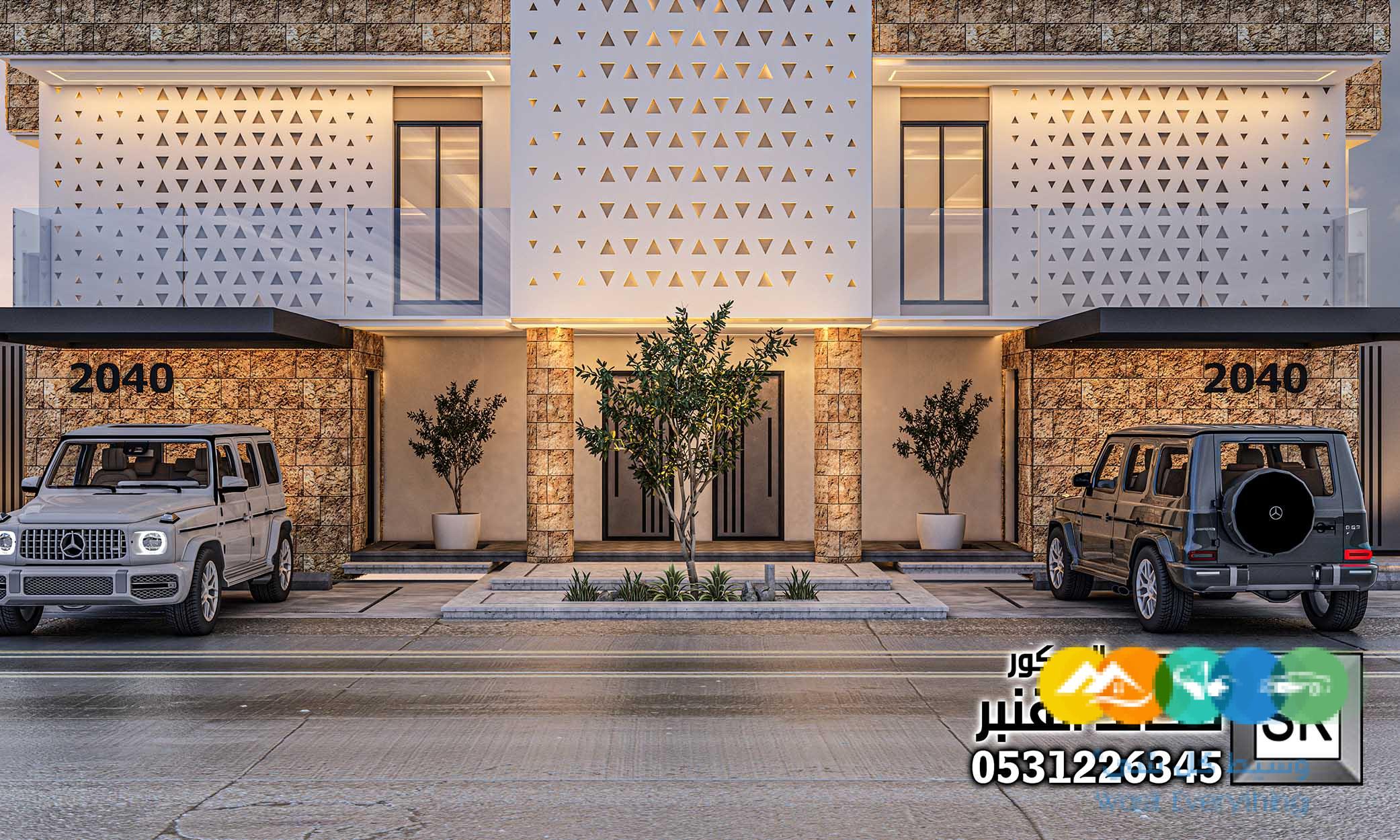 تاون هاوس حسب كود وادي حتيفة في الرياض