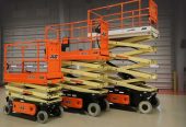 Scissor Lift rent from 6 m to 20 m in Riyadh