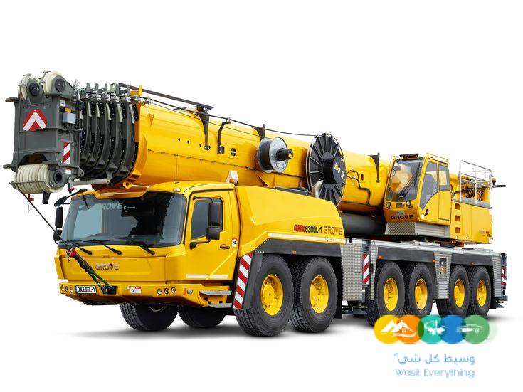 كرينات جميع الاحجام للايجار