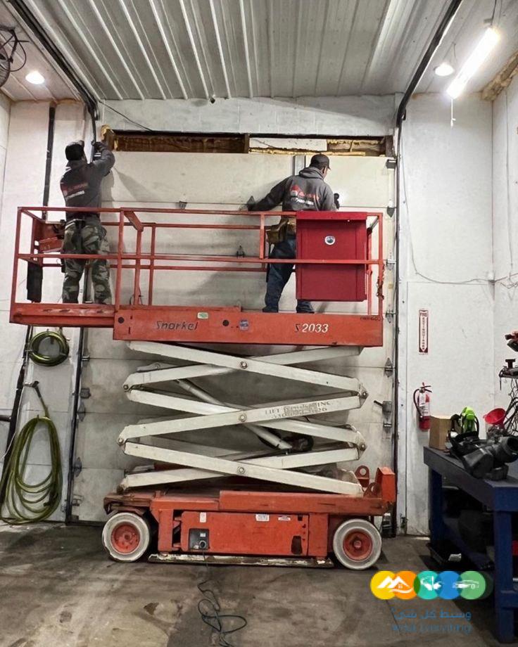 سيزر لفت للايجار scissor lifts All sizes For rent