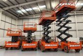 سيزر لفت للايجار scissor lifts All sizes For rent