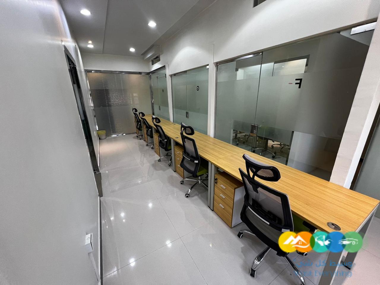 مكاتب مؤثثة للإيجار العارض