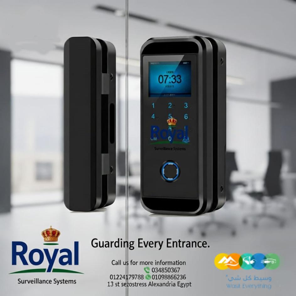 سمارت لوك للابواب الزجاج و السيكوريت في الاسكندرية