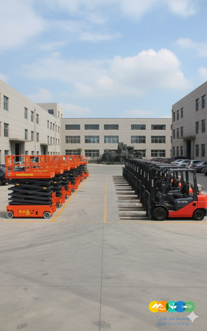 رافعات شوكية فوركلفت سيزرلفت مان لفت كرينات بوبكات للاي