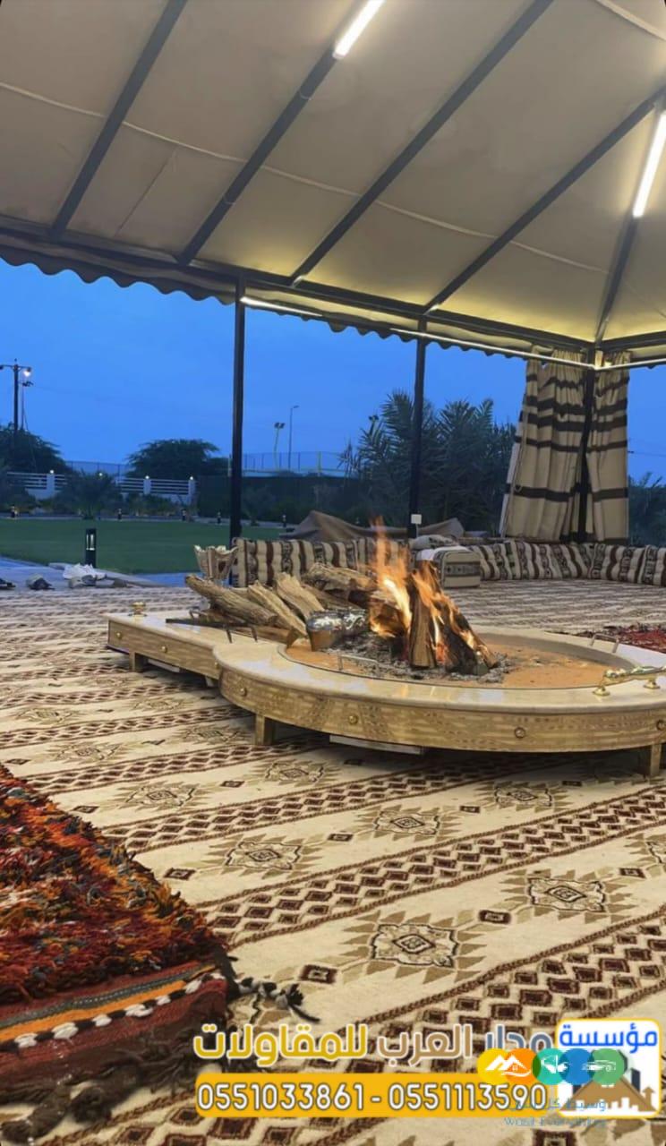 بناء بيت شعر واجهة زجاج تركيب خيم زجاجية في الرياض |