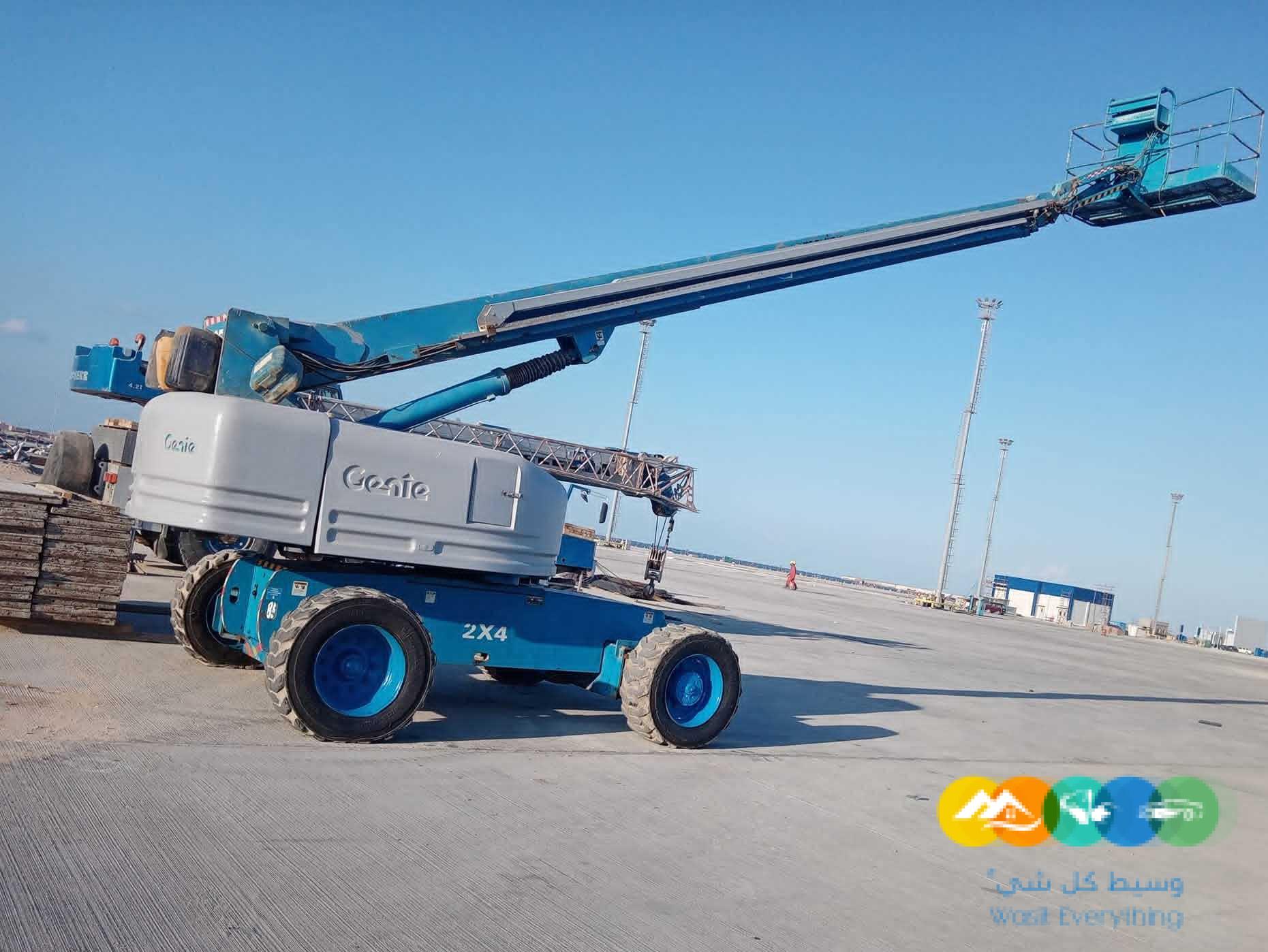 بوم لفت للإيجار في جدة الدمام الرياض boom lift for rent