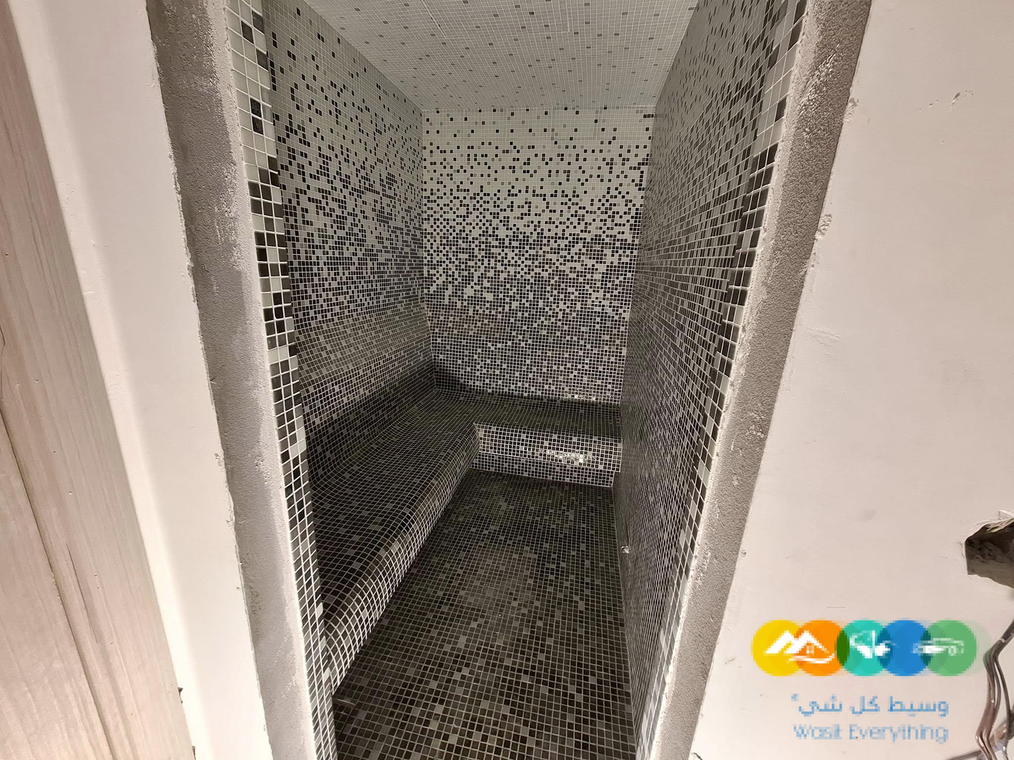 مقاول بخار بالرياض تصميم وتنفيذ غرف بخار احترافية