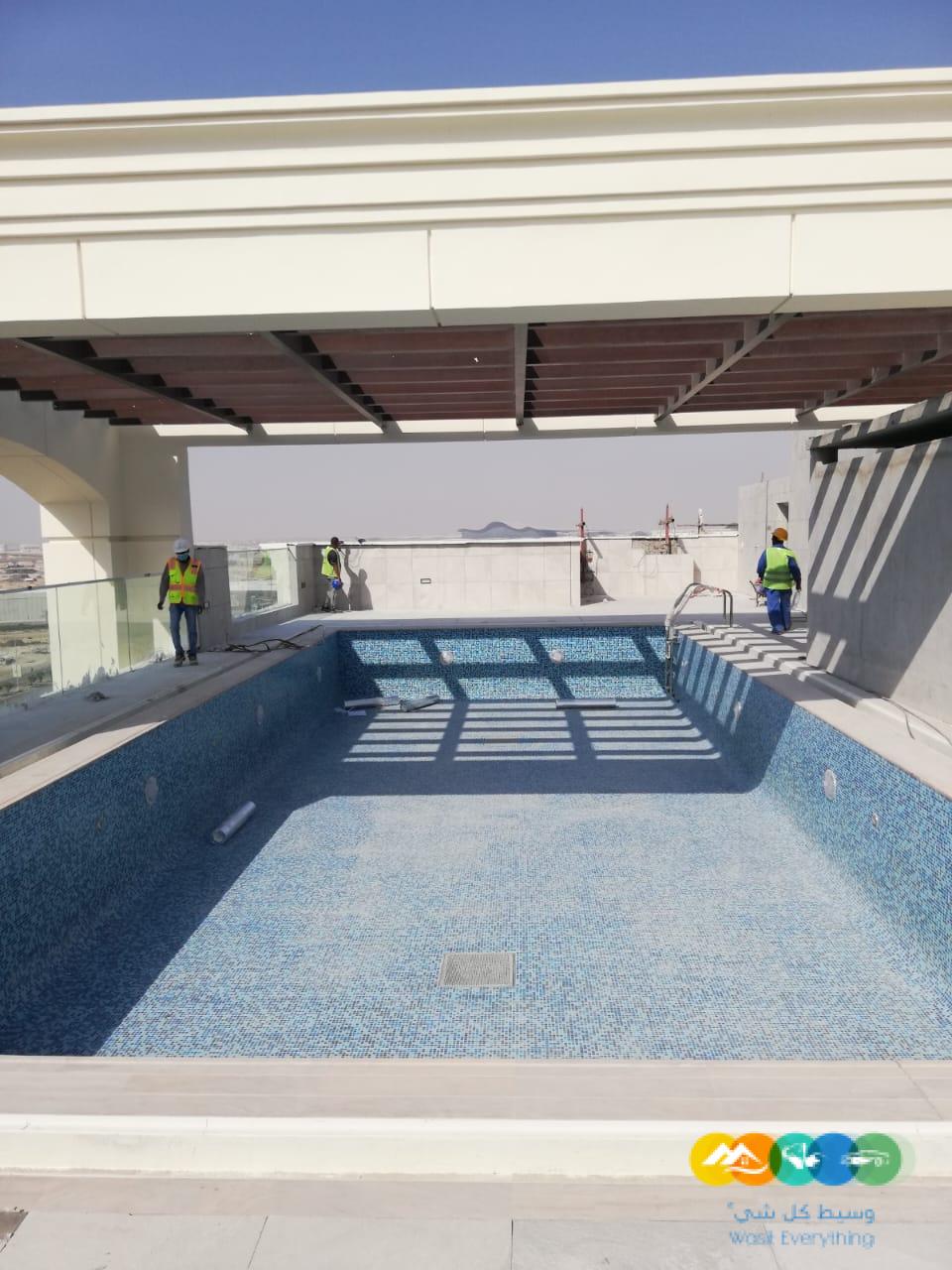 شركة مسابح بالرياض تصميم وتنفيذ مسابح وجاكوزي