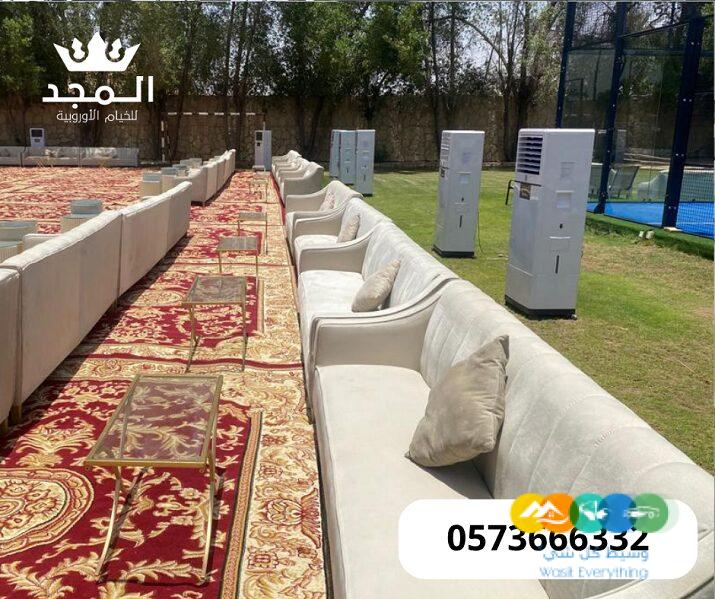 تأجير طاولات وكراسي, خيام اوروبية, تاجير كنب, طاولات لل